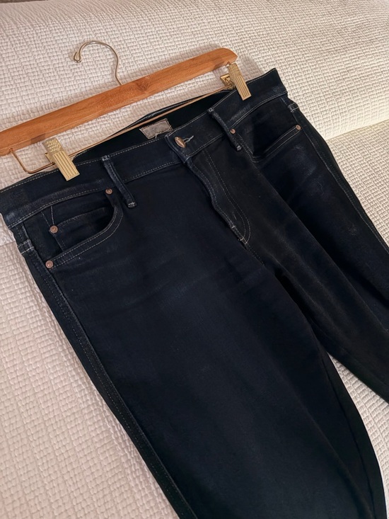 MOTHER Denim - Mother Classic Women's Dark Denim Straight-Leg Jeans